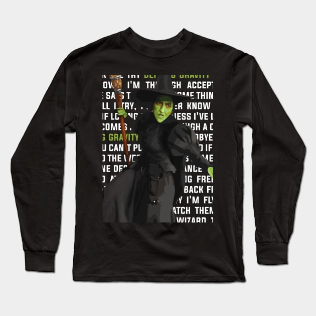 Defying Gravity Long Sleeve T-Shirt by thereader